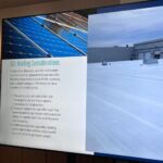 screen with roofing considerations information