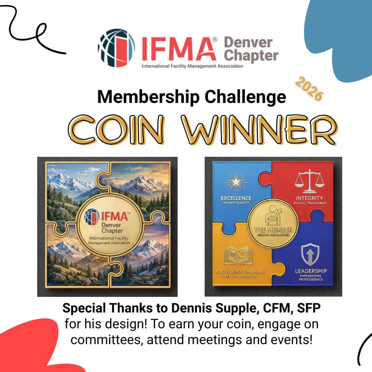 IFMA Challenge Coin 2026 winner