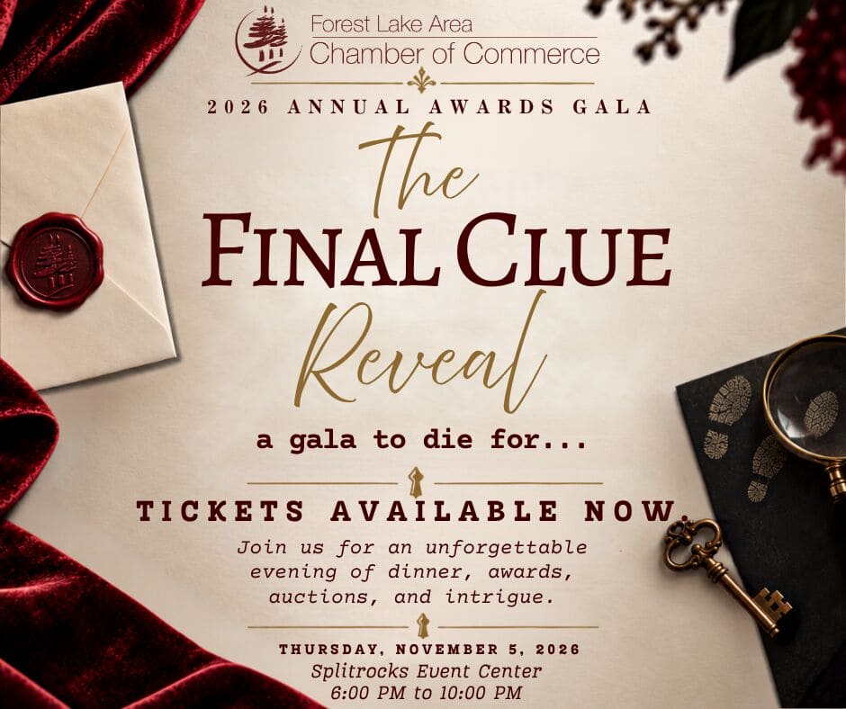 2026 Annual Awards Gala "The Final Clue Reveal" graphic announcing tickets available now