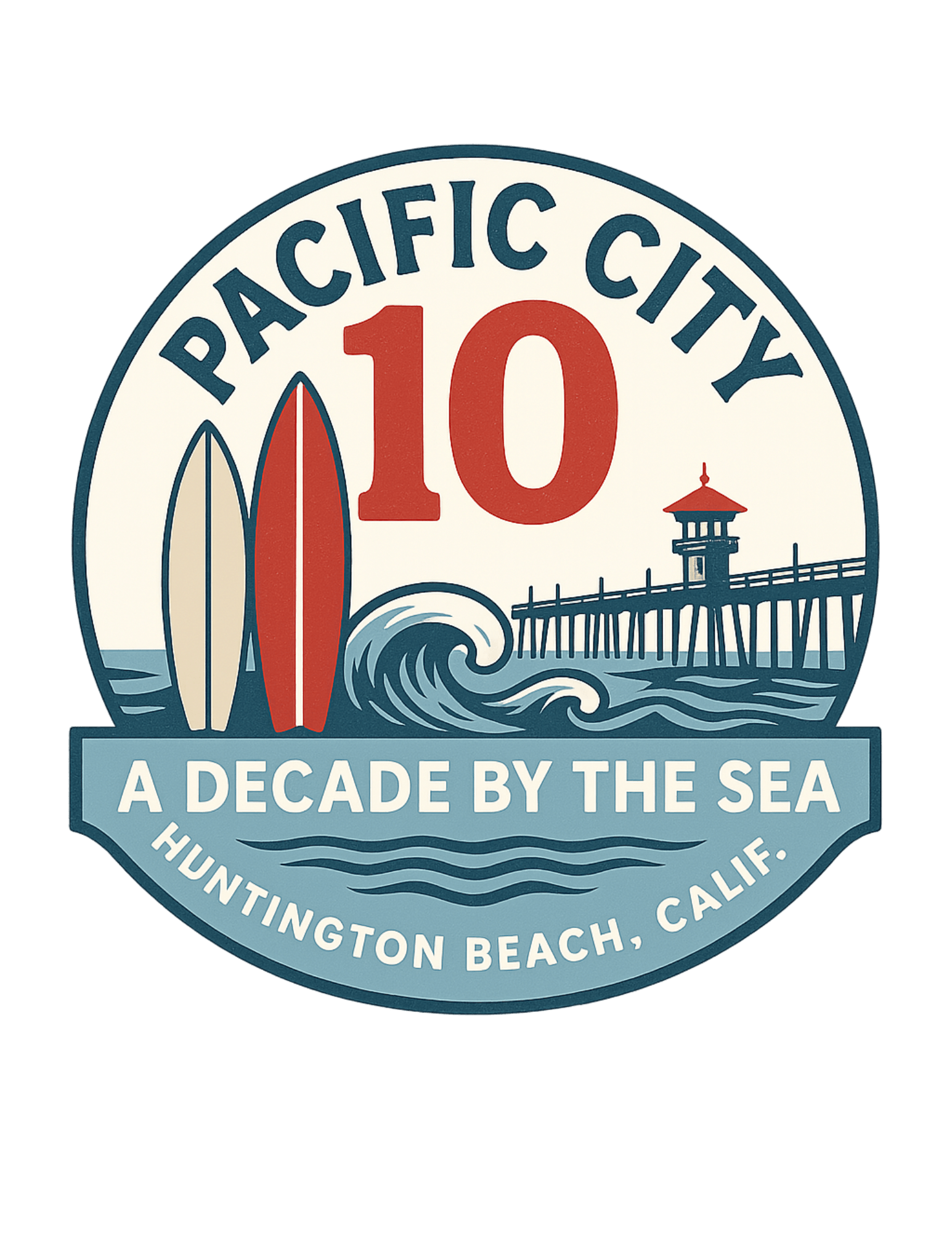 Pacific City Blue Logo 2025