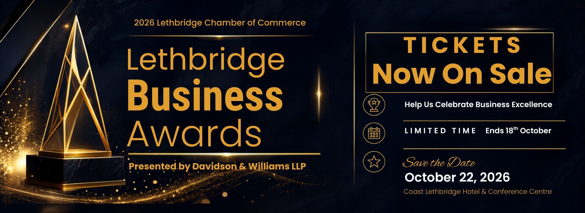 Lethbridge Business Awards- Early Bird Tickets