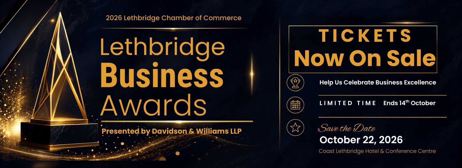 Lethbridge Business Awards-  Regular Tickets