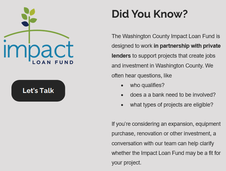 WashCO Busines Loan