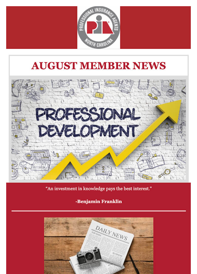 August Newsletter Cover