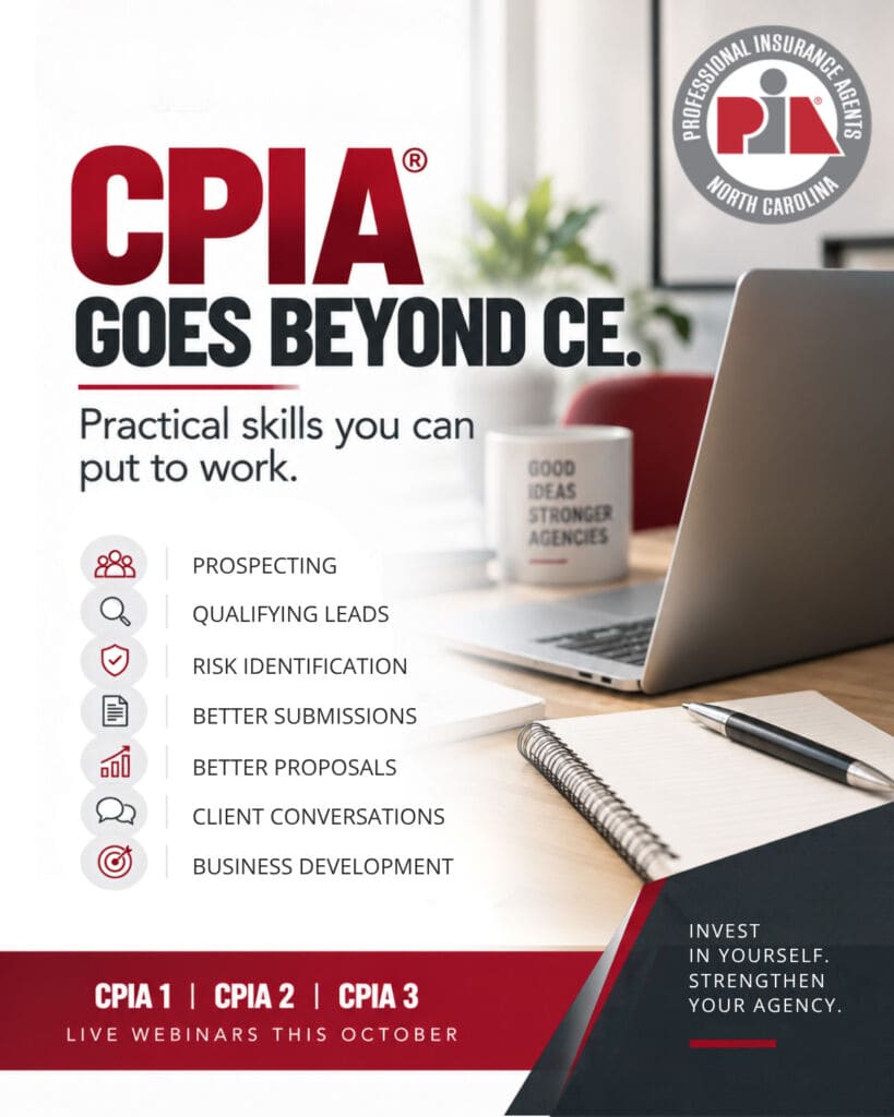 CPIA Continuing Ed flyer