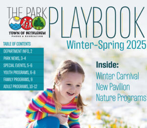 Bethlehem Parks & Rec playbook cover for Winter 24-25