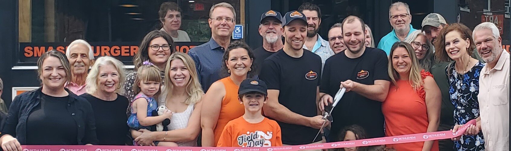 July 2026 Ribbon Cutting for Stacked Grill