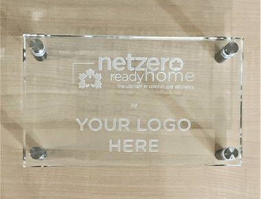 netzero home plaque