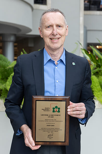 John-Bos John Bos - Lifetime Achievement Award CHBA