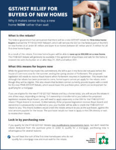 GSTHST Relief for Buyers of New Homes (1)