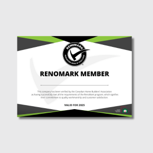 renomark certificate