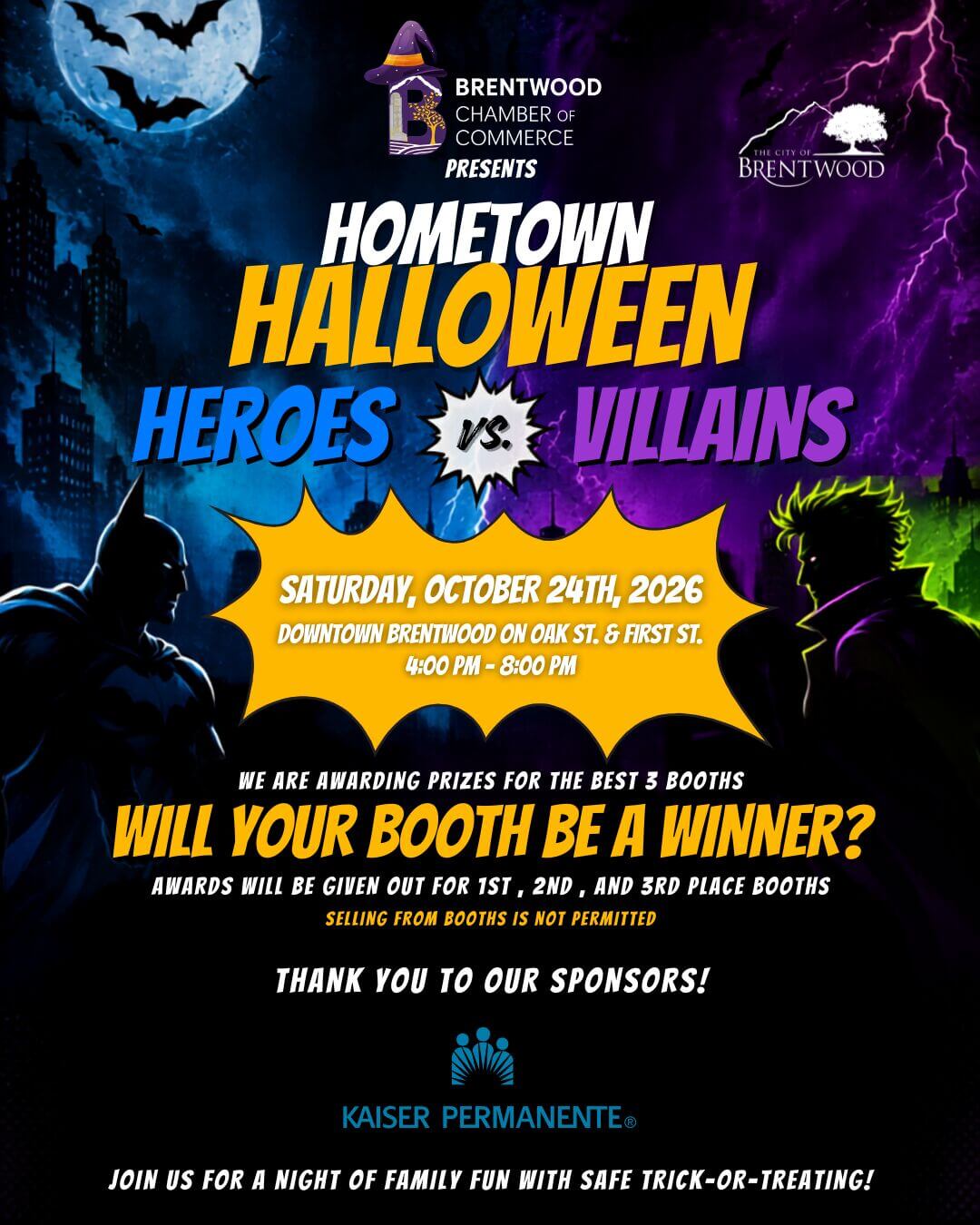 Brentwood Chamber Hometown Halloween 2026