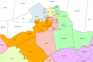 Senate Caucus Map