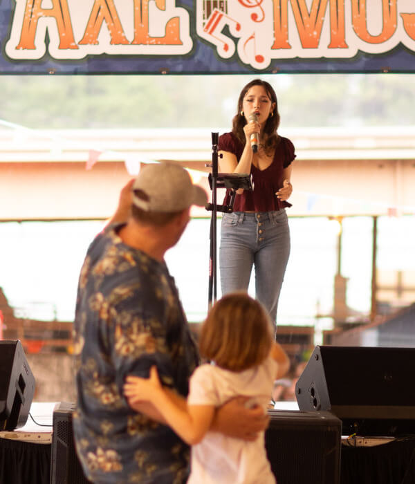 singing