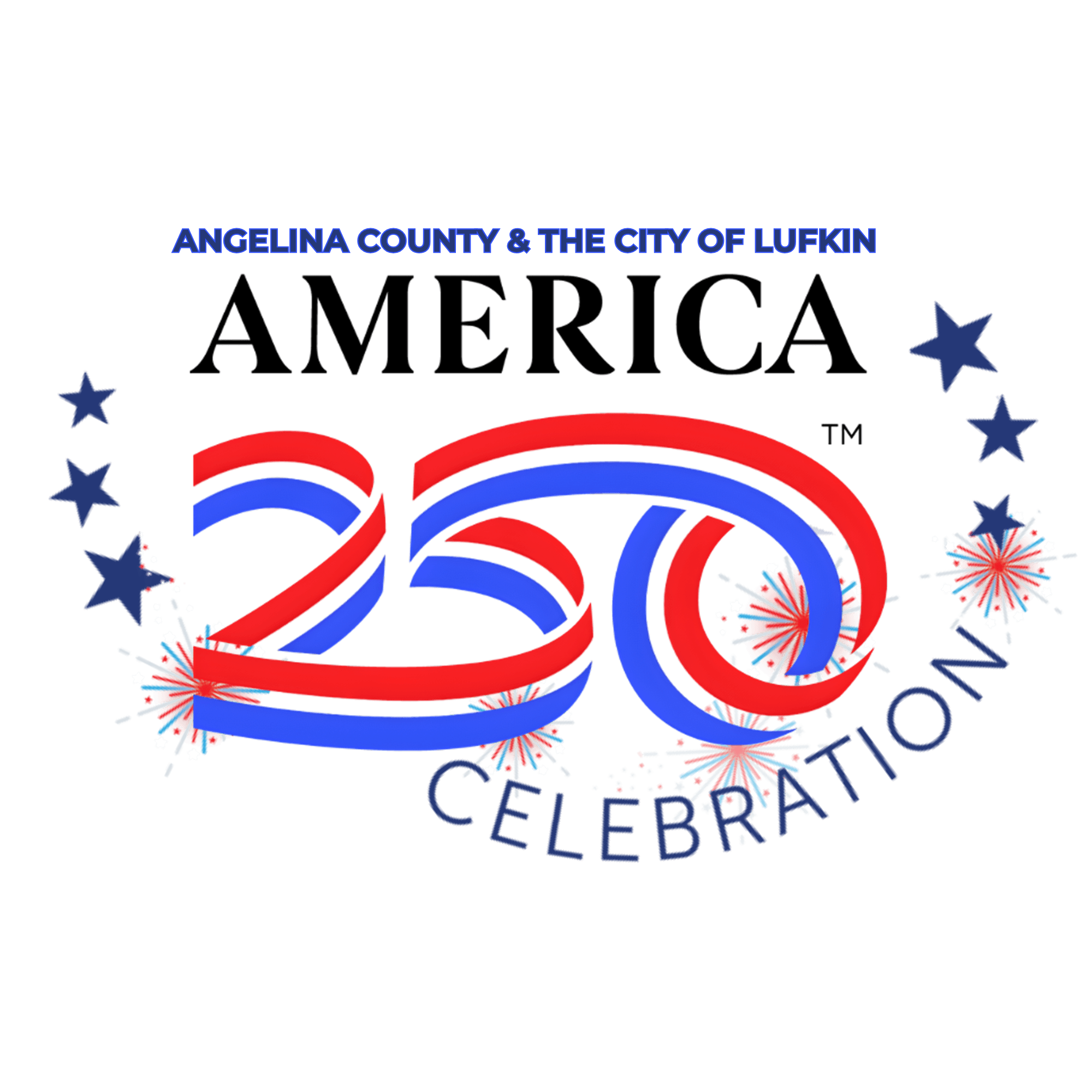 America's 250 - Angelina And Lufkin's Logo 2026