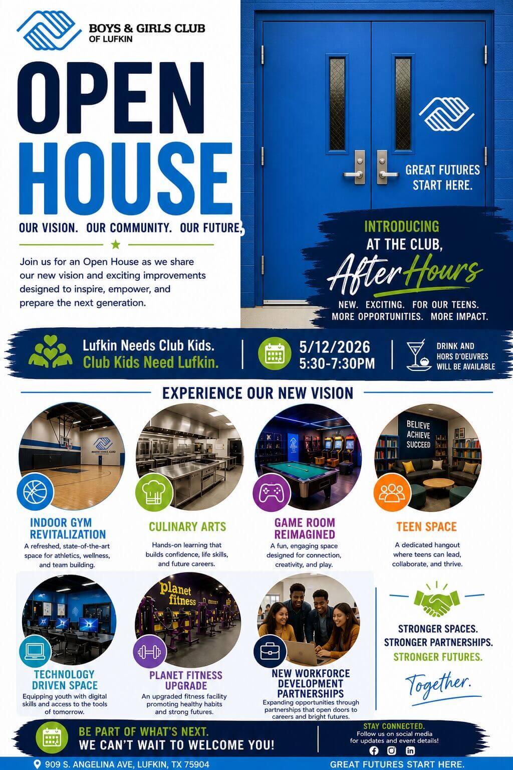 Lufkin open house