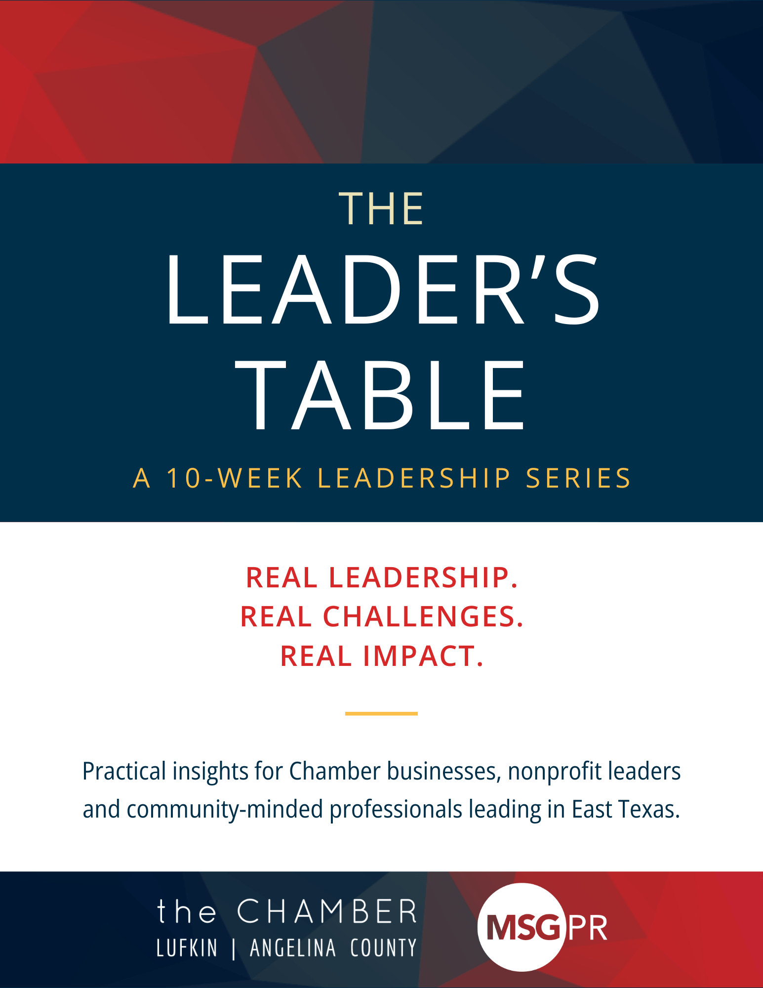 leader’s table