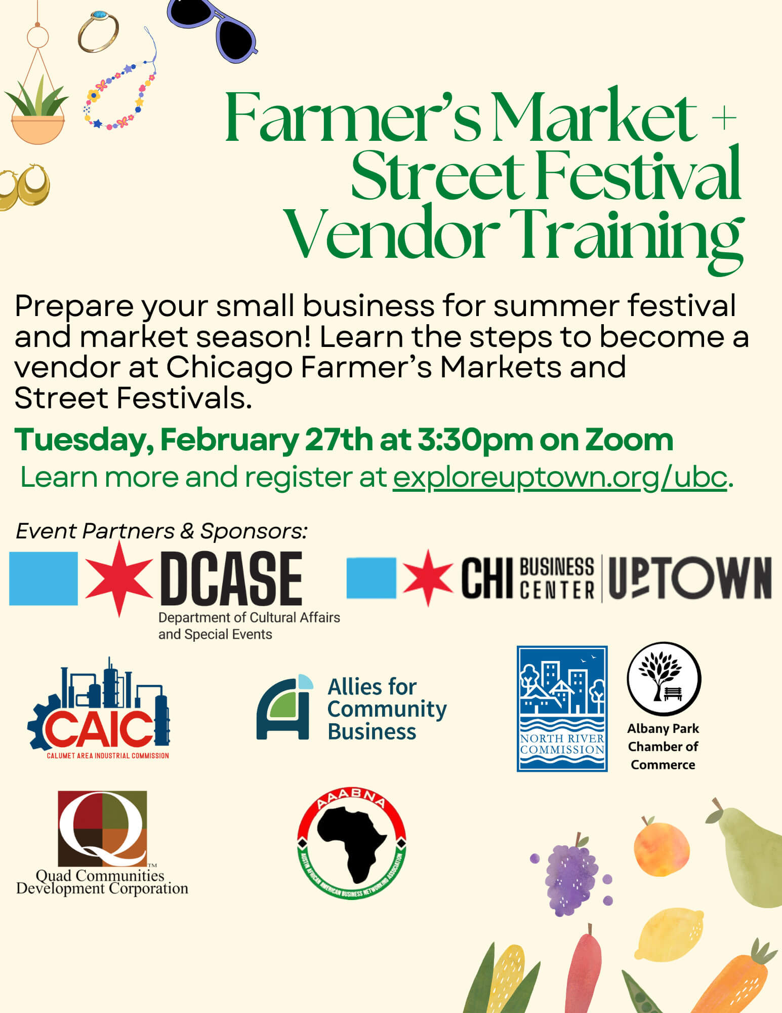 Farmer’s Market &amp; Street Festival Vendor Training