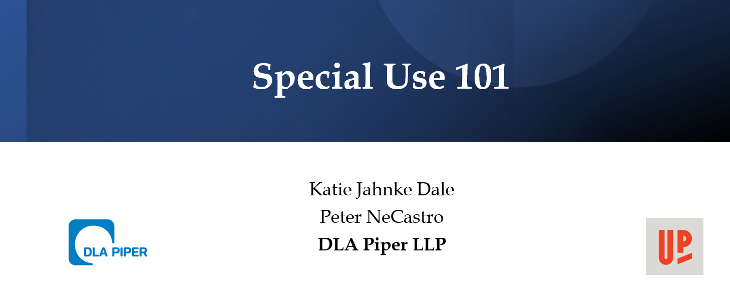 Special Use 101 Webinar