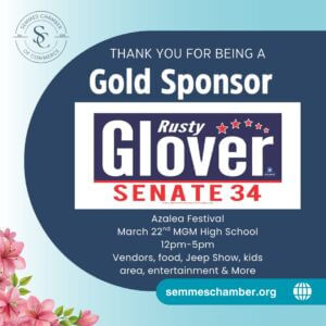 Thank you to Rusty Glover!