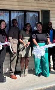Crowned Therapy Ribbon-Cutting