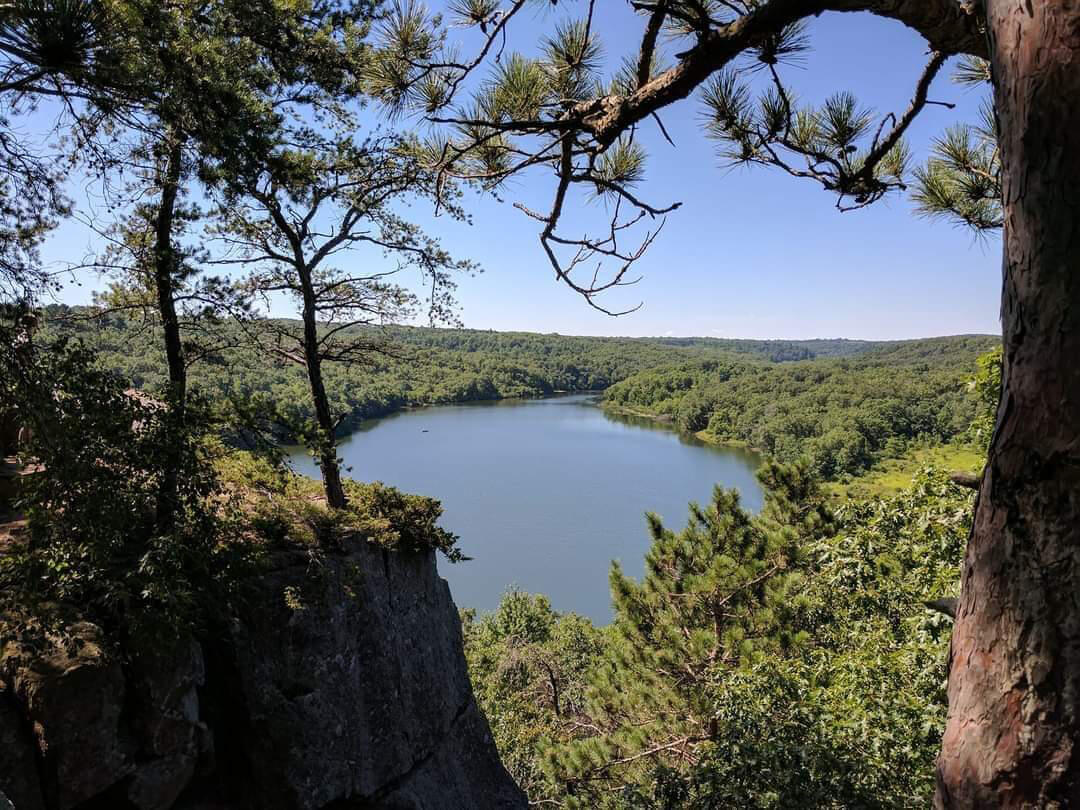 scenic view of lake