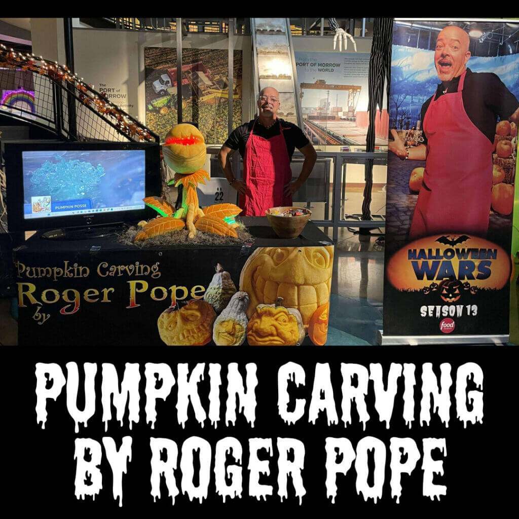 Pumpkin Carving by Roger Pope Pumpkin Carving by Roger Pope