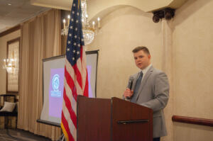 James Burns at the Cheektowaga Community Excellence Awards