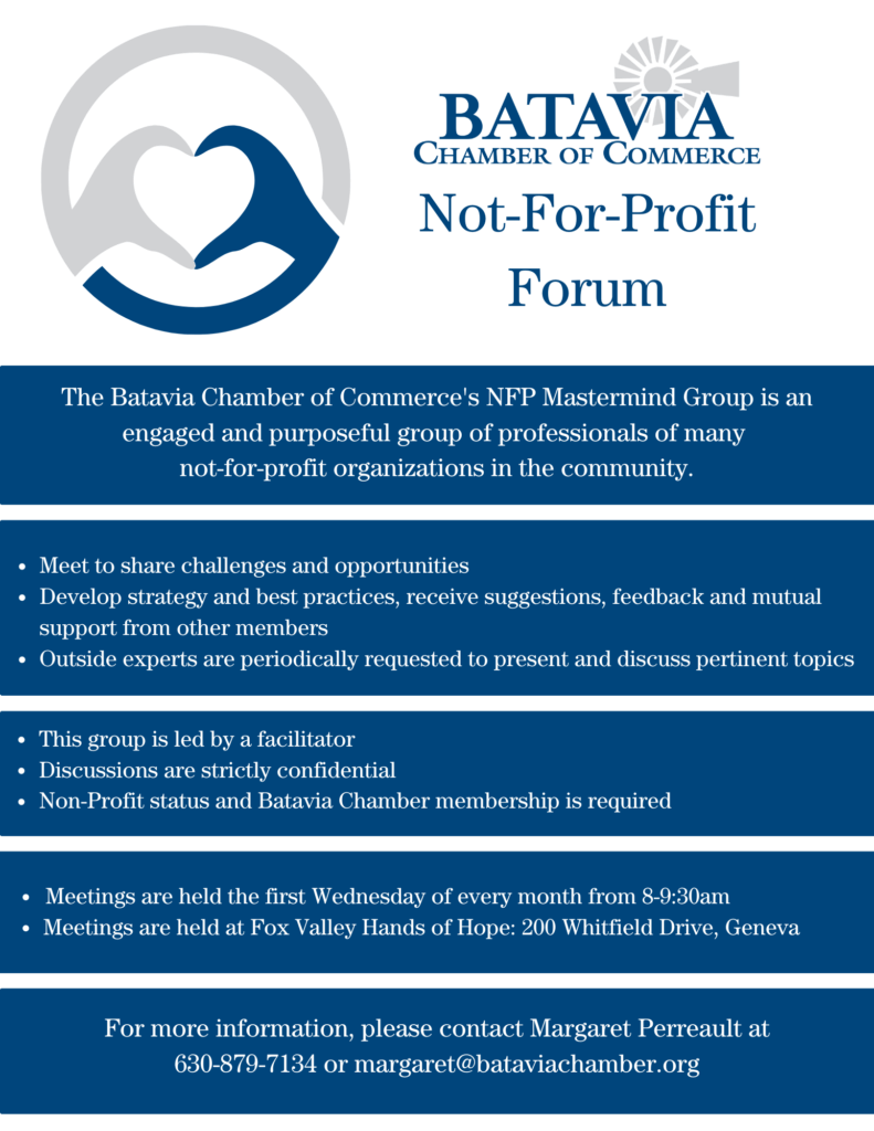 Not-For-Profit Forum Flyer