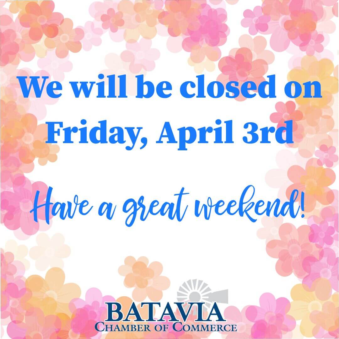 Closed for April 3