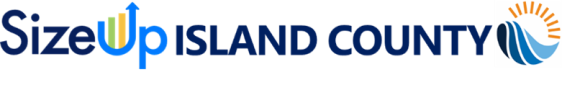 SizeUp Island County logo 562 x 90