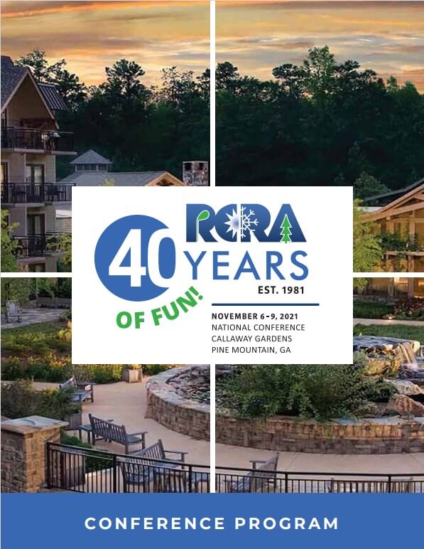 Cover of 2021 National Conference Program