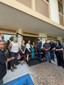 Ribbon cutting ceremony