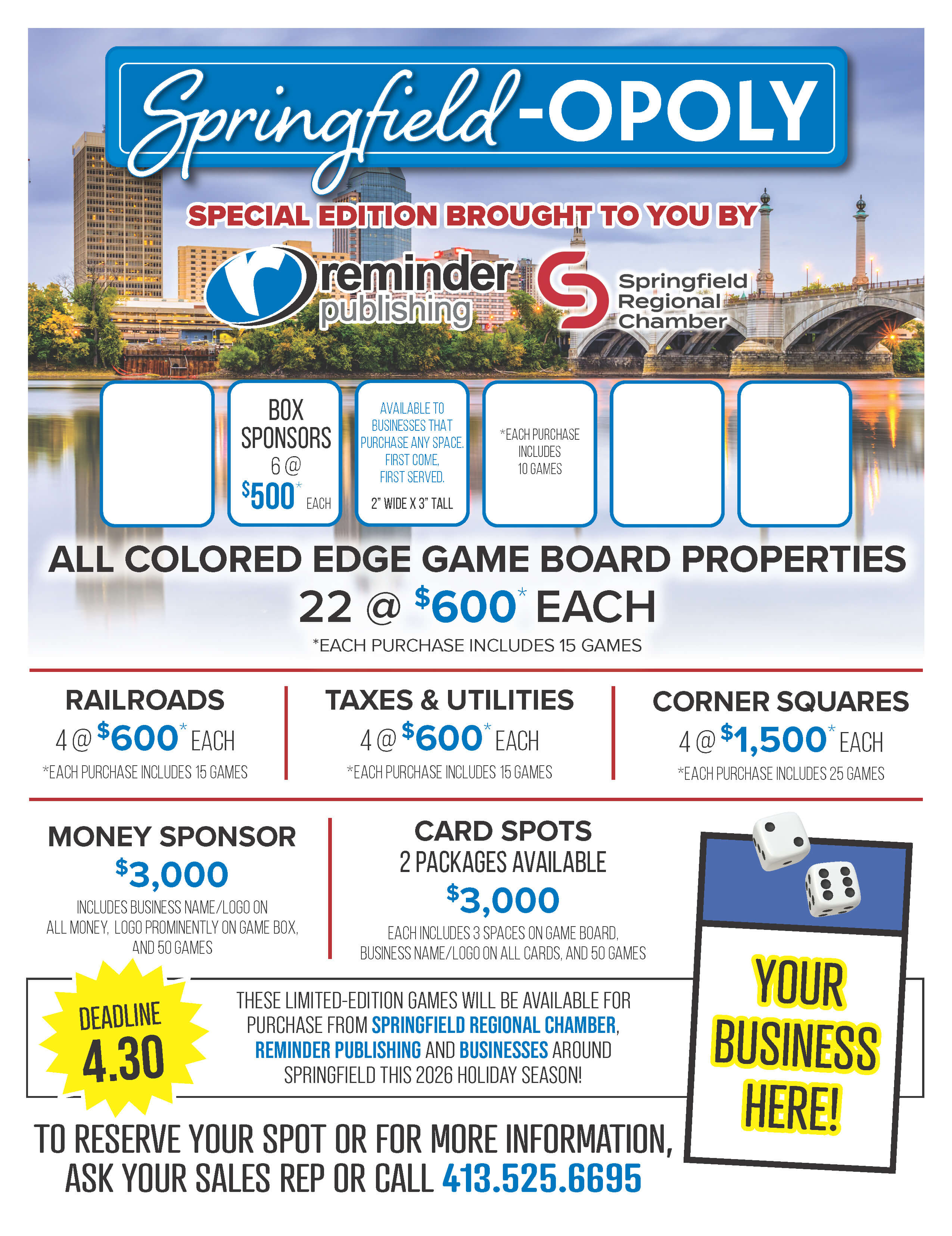 SPRINGFIELD-OPOLY Flyer