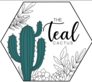 Teal Cactus Logo Teal Cactus Logo