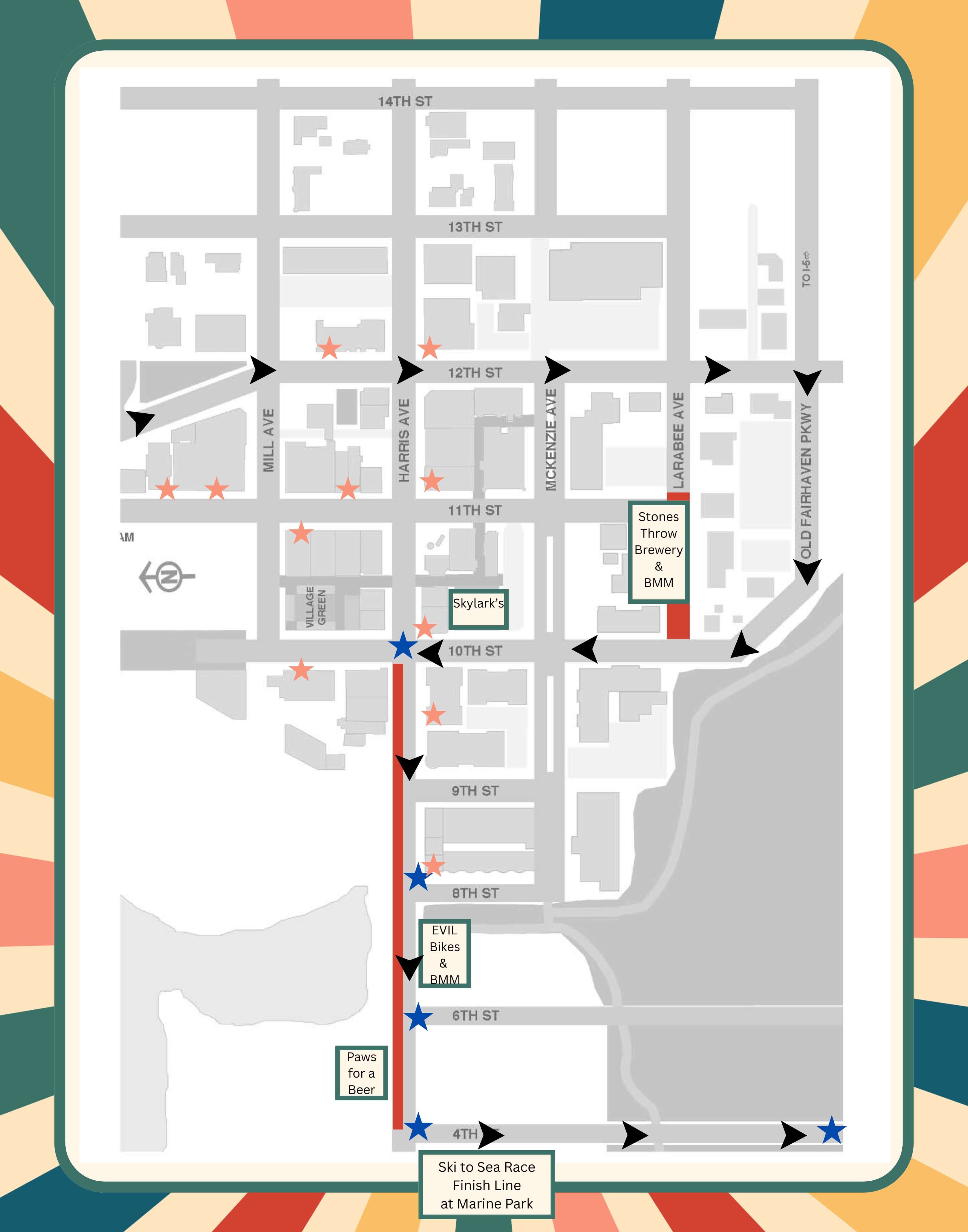 Fairhaven Festival Map