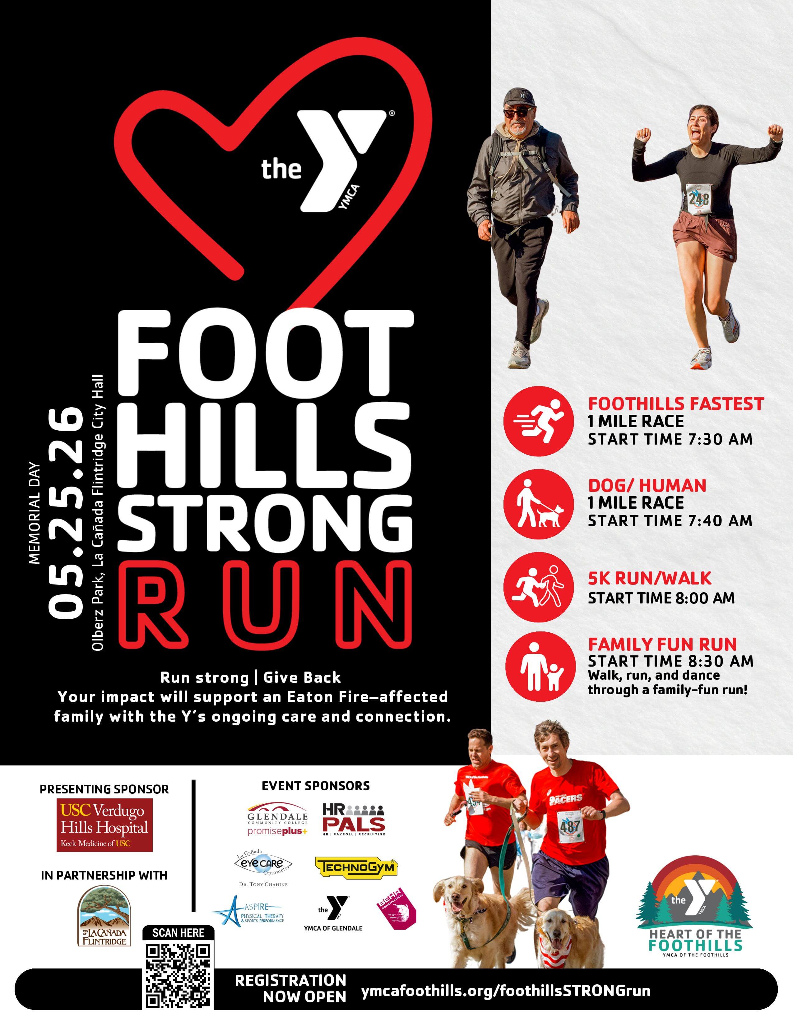 YMCA Foothills Strong Run