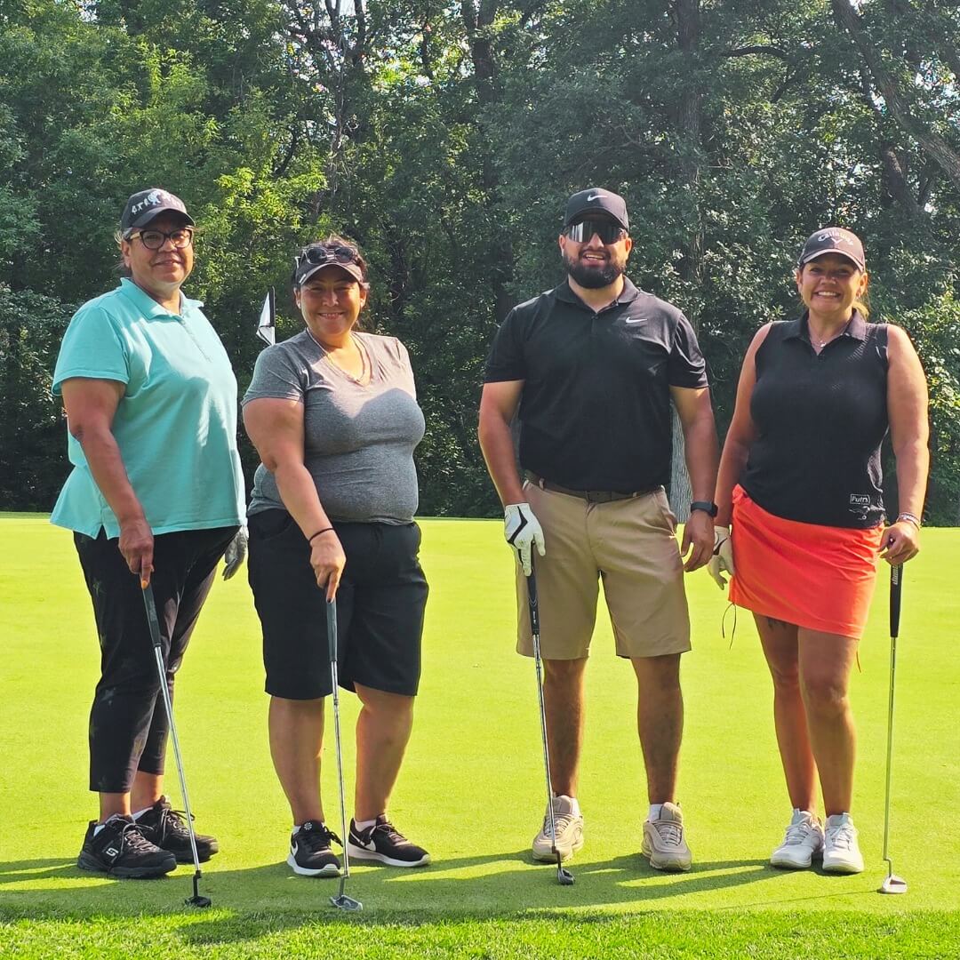 Neebing 2024 golf tournament golfers at event