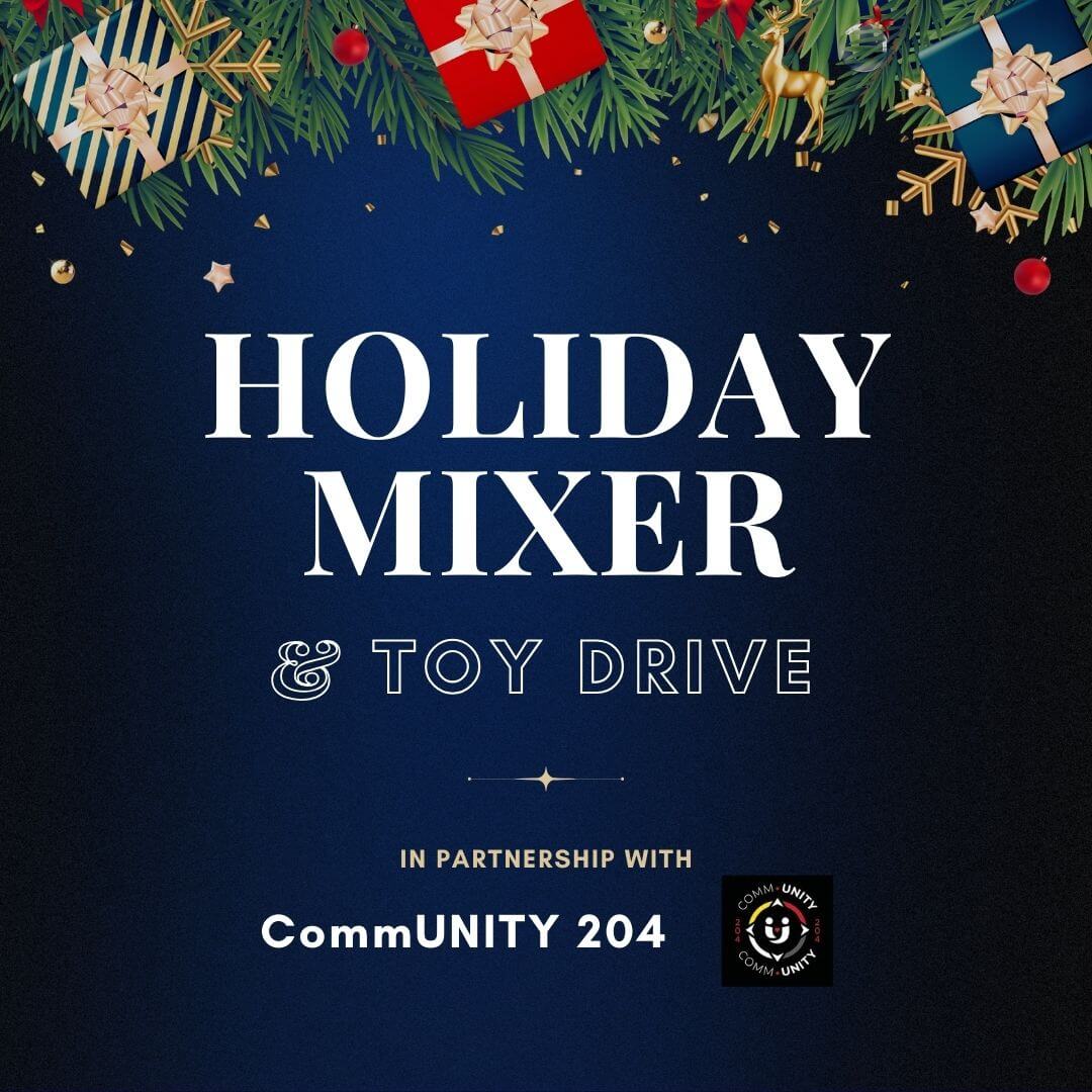 holiday mixer and toy drive