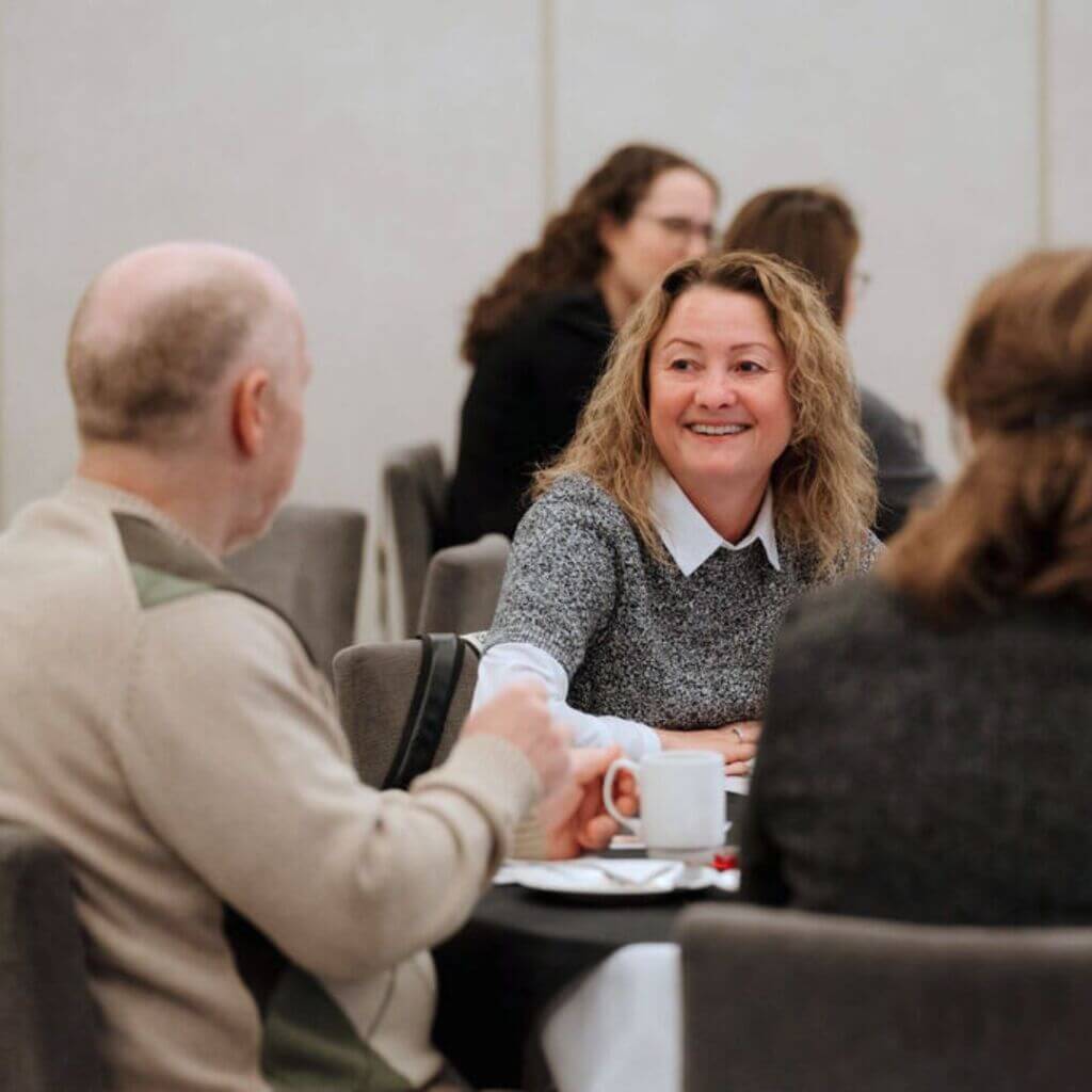 Attendees at ICC training event