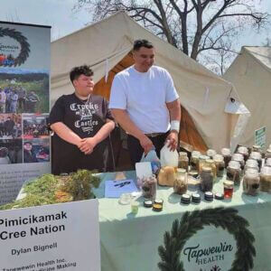 Vendors at MKO Harvesters Program