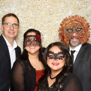 Guests at the ICC Masquerade Ball