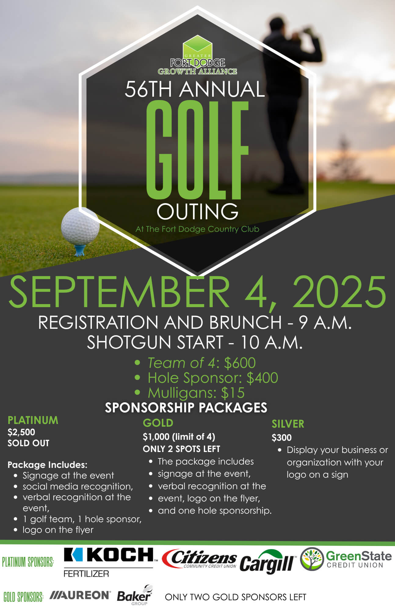 2025 Golf Outing (8) Poster for Annual Golf Outing
