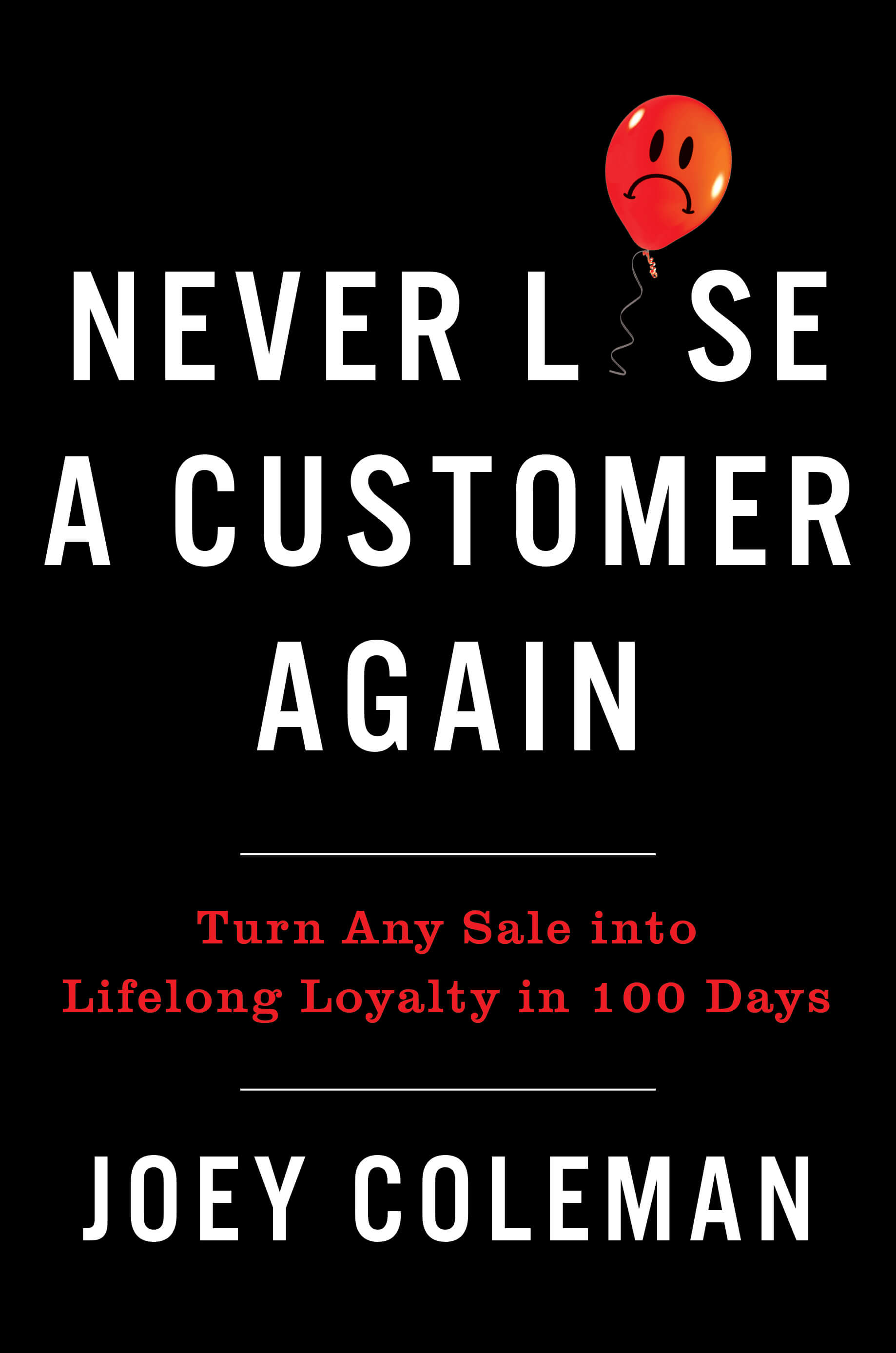 Book Cover Never Lose A Customer Again