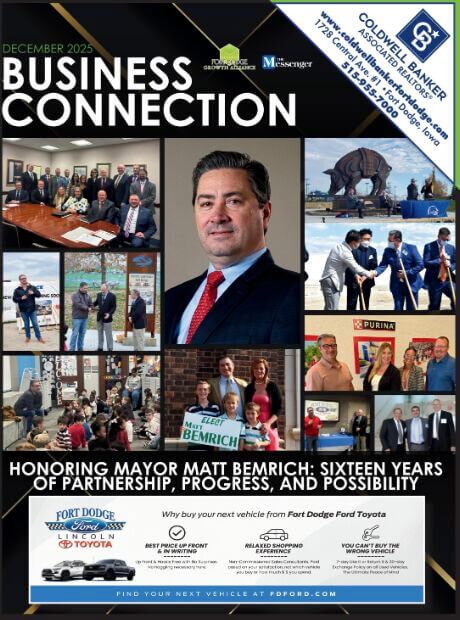 Photo Collage Business Connection December 2026 Cover 