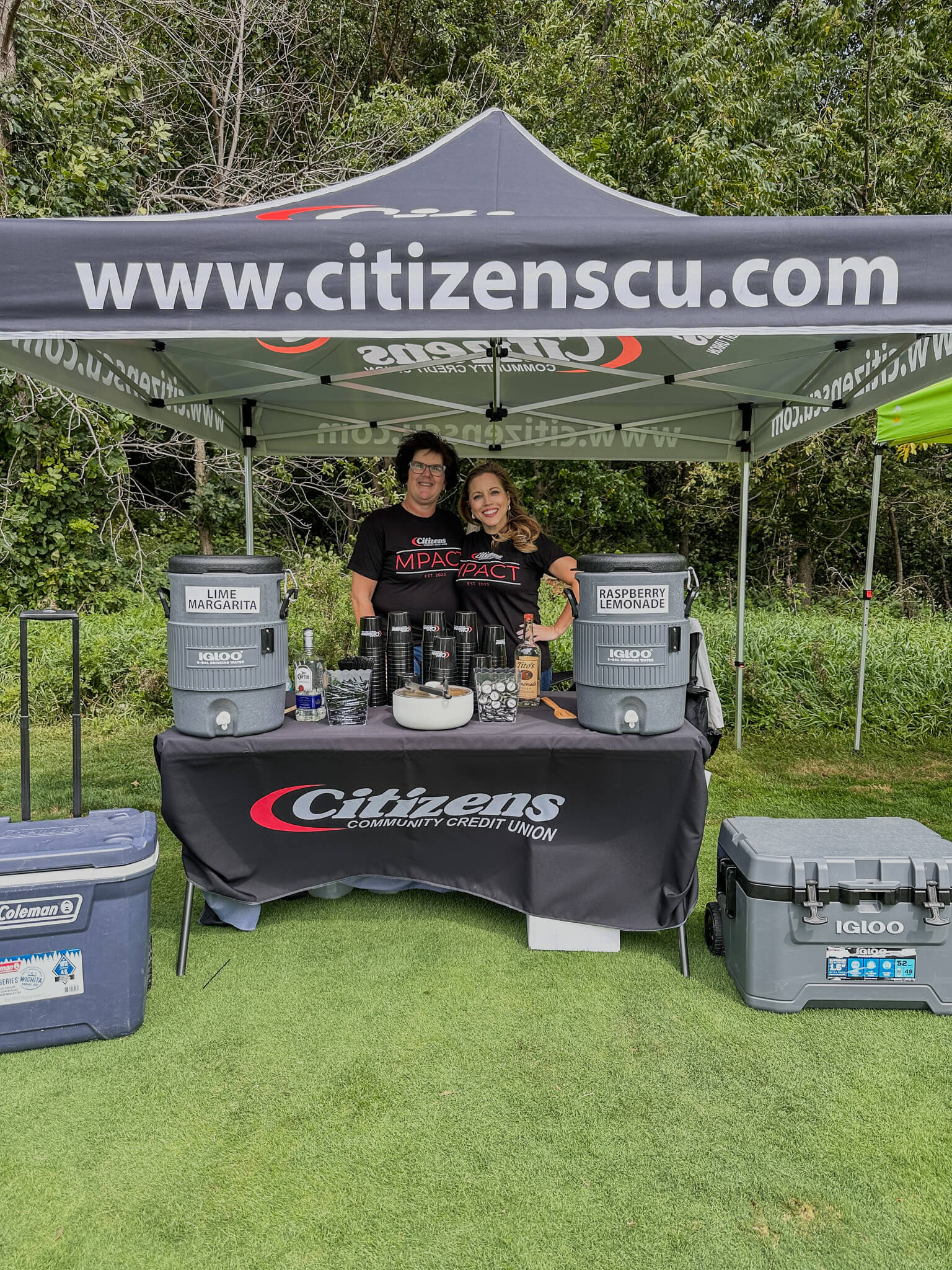Hole Sponsor Tent