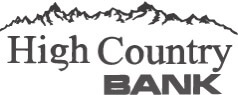 High County Bank