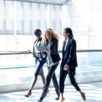 Women in Business Walking
