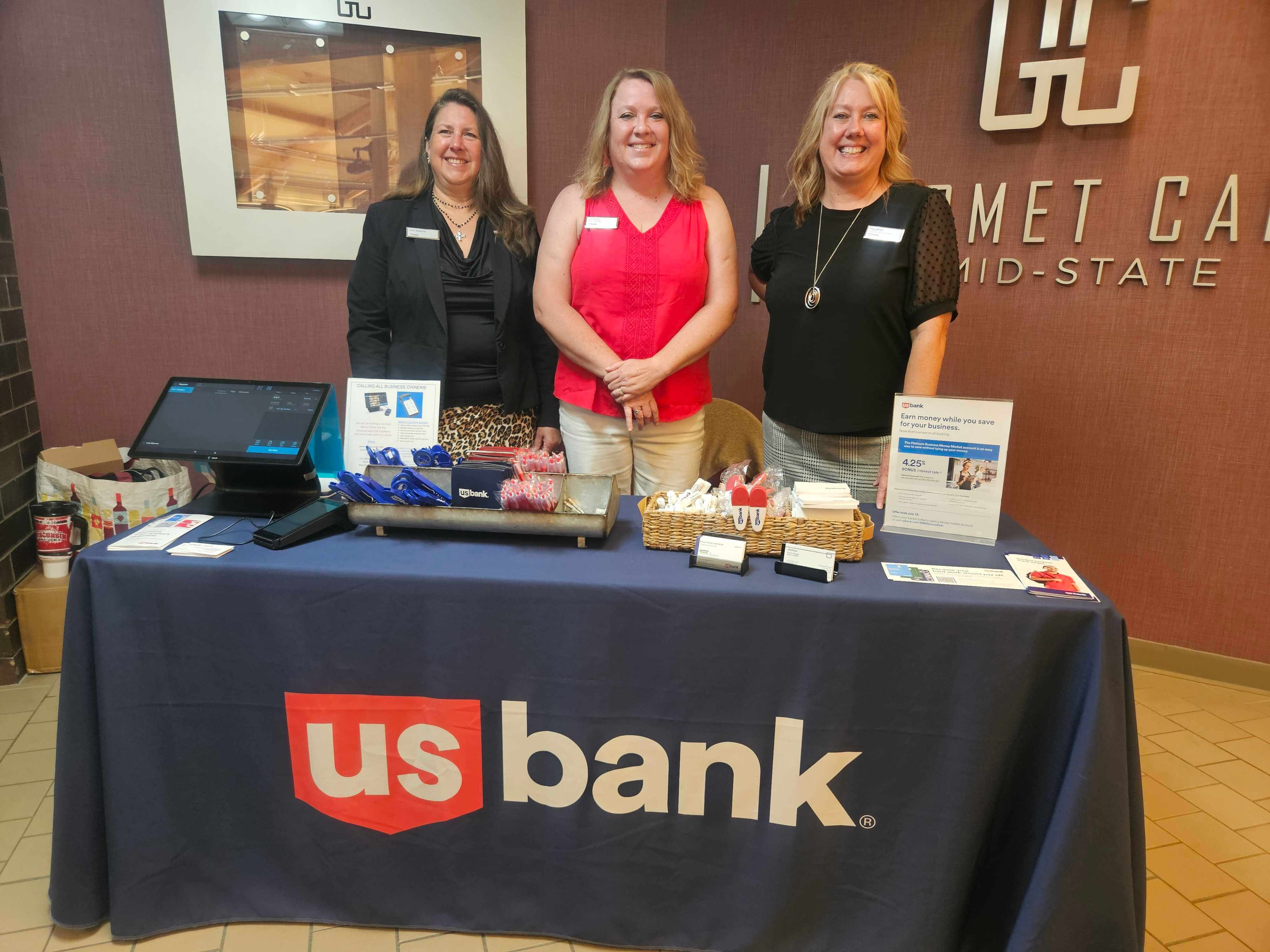 Open for Business Luncheon - US Bank Booth