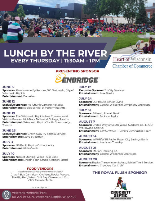 2025 Lunch by the River - website Lunch by the River 2025 Flyer